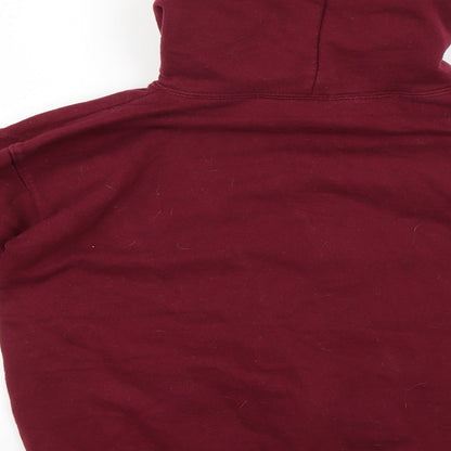 Stars Boys Red   Pullover Hoodie Size L