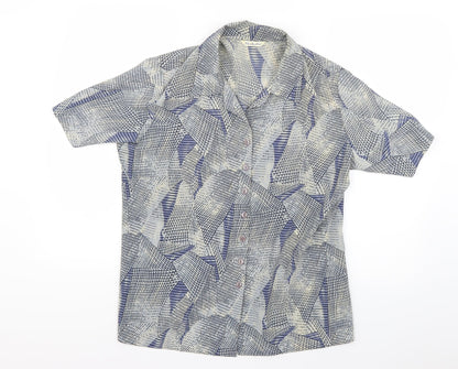 Womens UK Size 18 Berkertex Multicoloured Basic Button-Up
