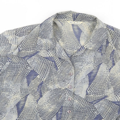 Womens UK Size 18 Berkertex Multicoloured Basic Button-Up