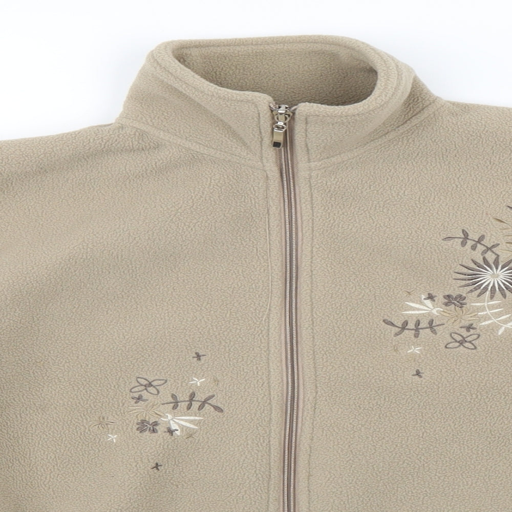 Womens UK Size XL amoretti Beige Pullover Jumper