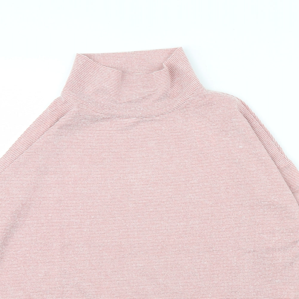 Womens UK Size 10 M&Co Pink Pullover Jumper
