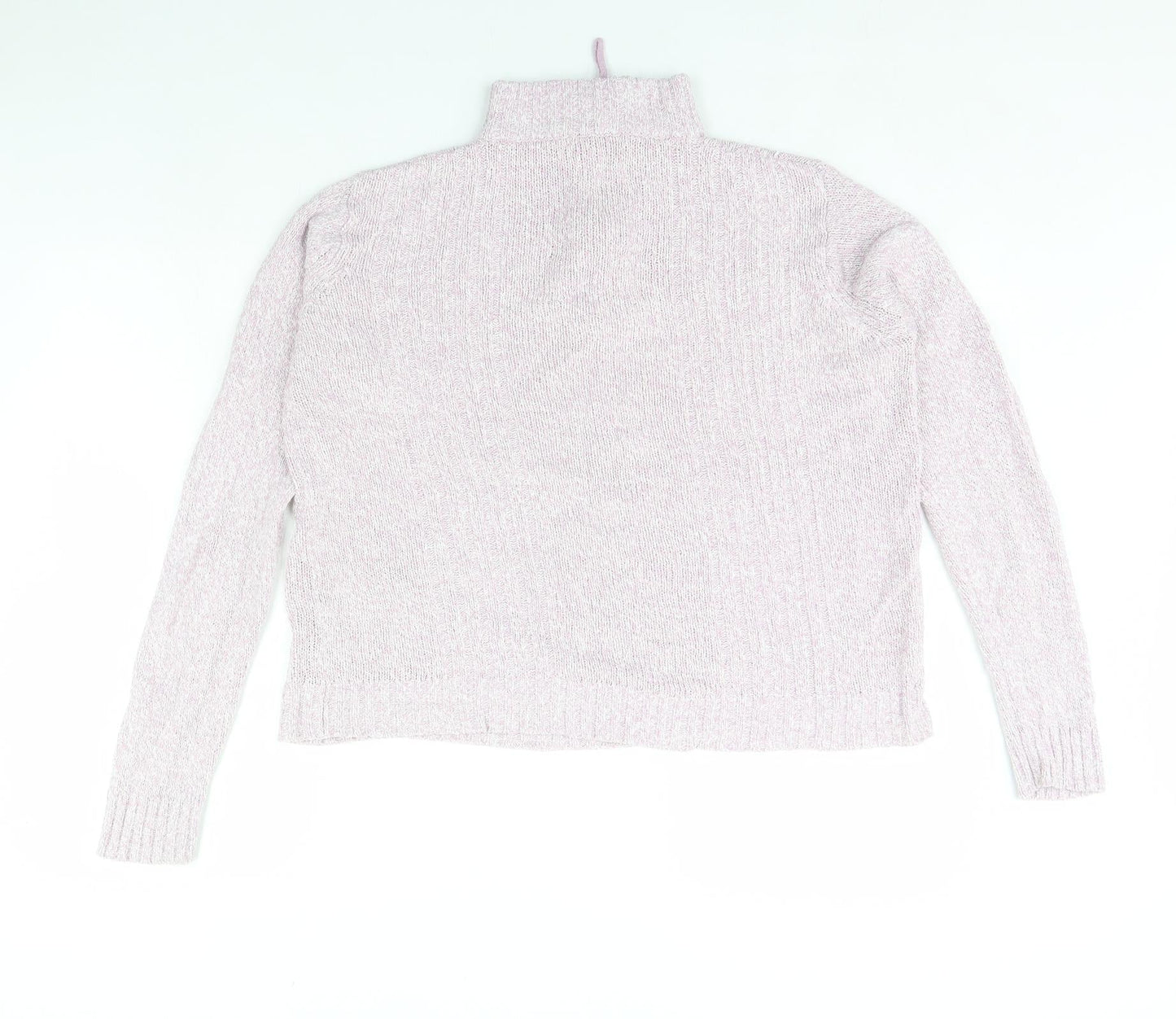 Womens UK Size 12 Berketex Pink Henley Jumper