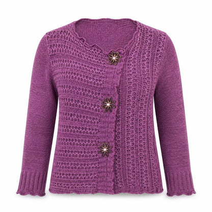 Donatella Maurizio Womens Purple   Cardigan Jumper Size L