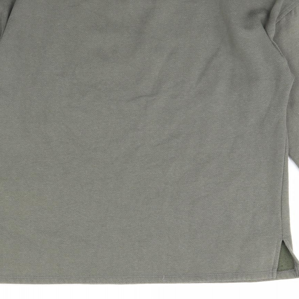 Womens UK Size 14 Papaya Green Pullover Jumper
