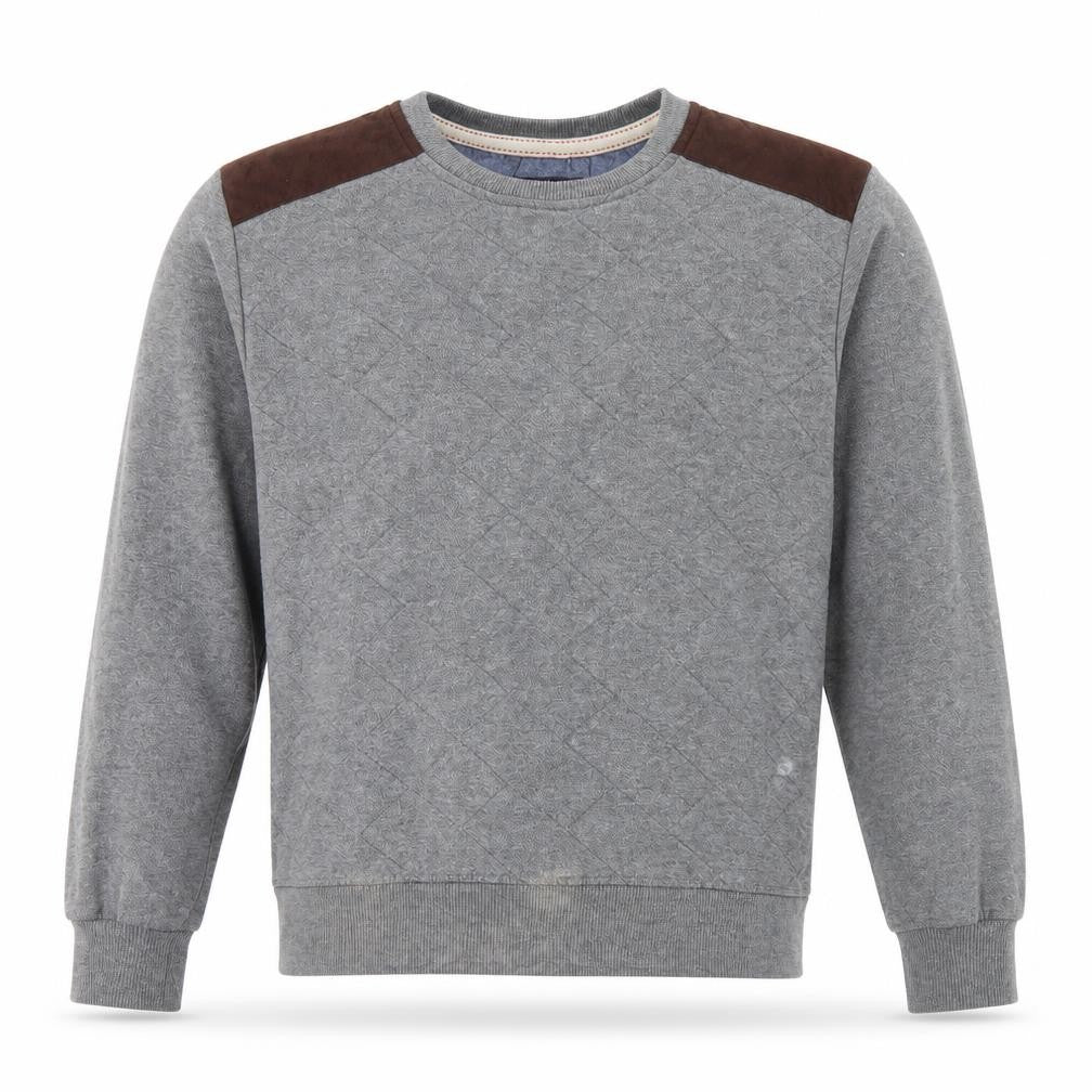 Mens UK Size XS Blue Inc Grey Pullover Jumper