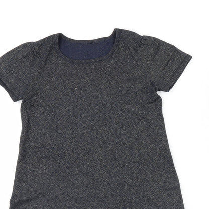 Lily & Dan Girls Blue   Fit & Flare  Size 9 Years