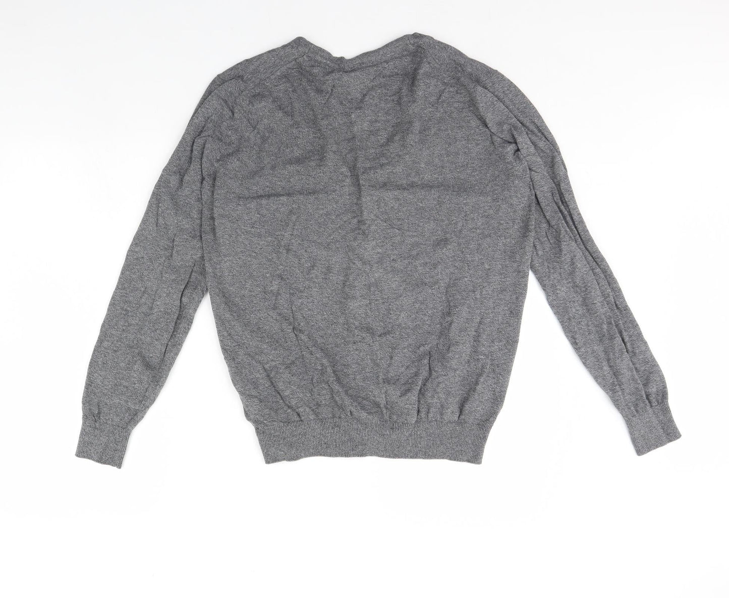 Womens UK Size M H&M Grey Cardigan Jumper