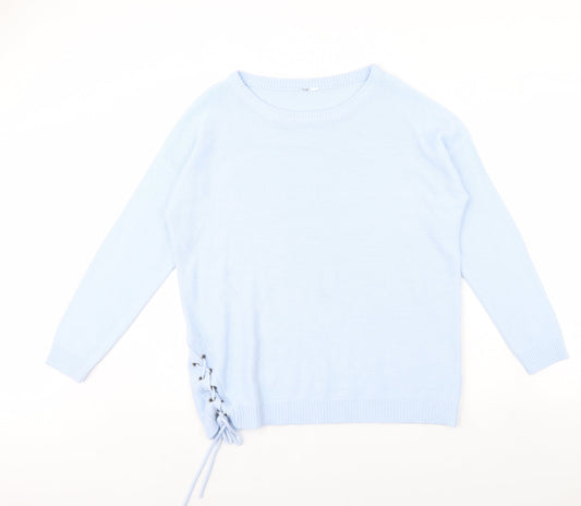 Capsule Womens Blue   Pullover Jumper Size S
