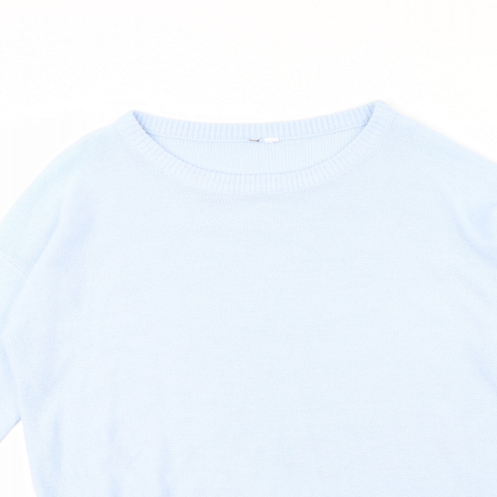 Womens UK Size S Capsule Blue Pullover Jumper