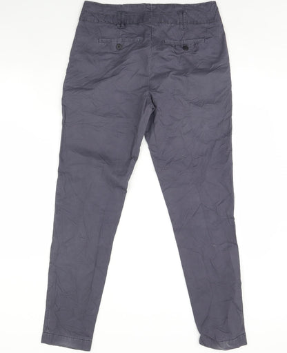 Vera Moda Womens Blue   Trousers  Size 34 in L30 in