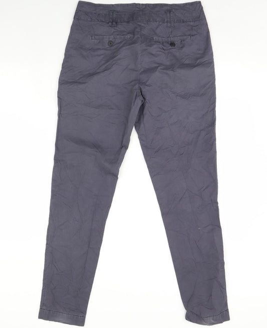 Vera Moda Womens Blue   Trousers  Size 34 in L30 in