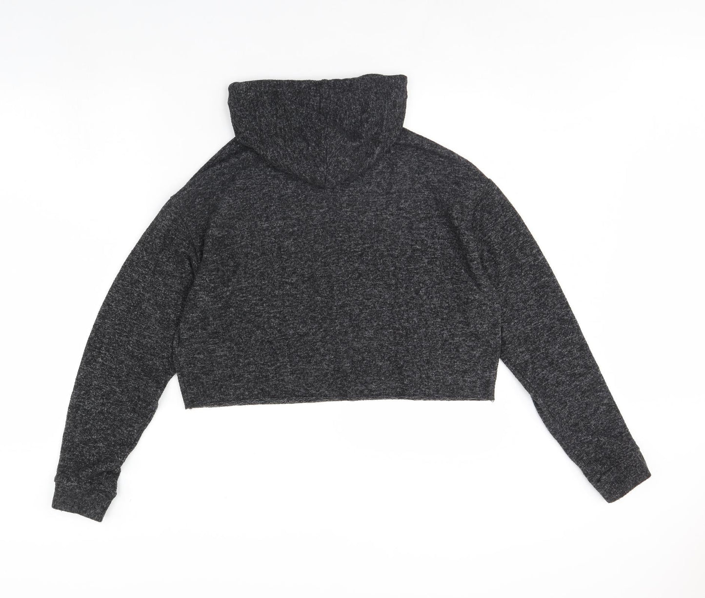 Topshop Womens Grey   Pullover Hoodie Size 14