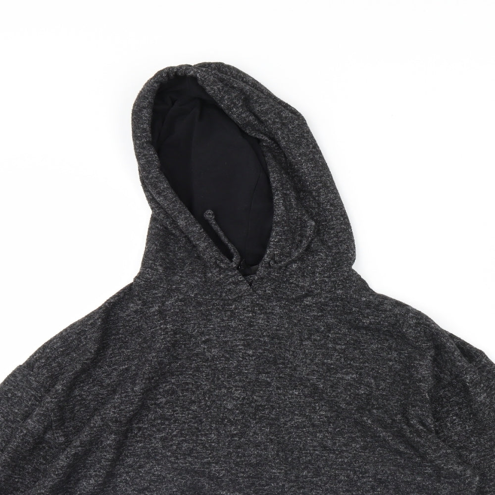 Topshop Womens Grey   Pullover Hoodie Size 14