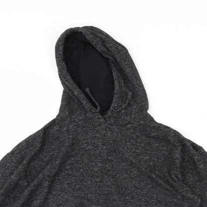 Topshop Womens Grey   Pullover Hoodie Size 14