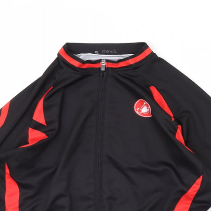 Preworn Boys Black   Jacket  Size 13 Years