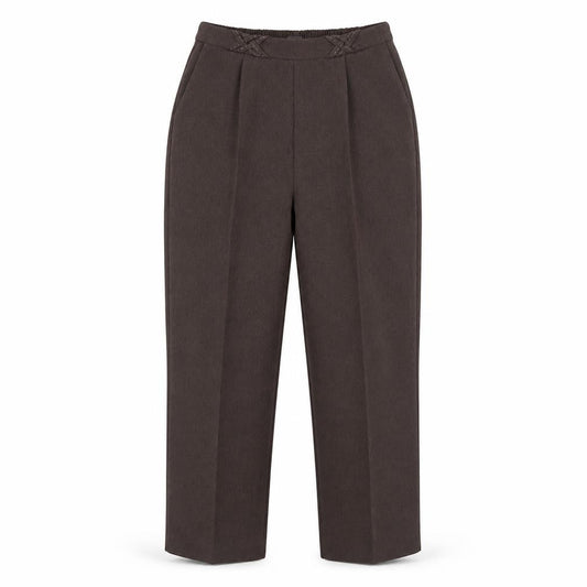 Bonmarché Womens Brown Trousers Size 12 L28 in