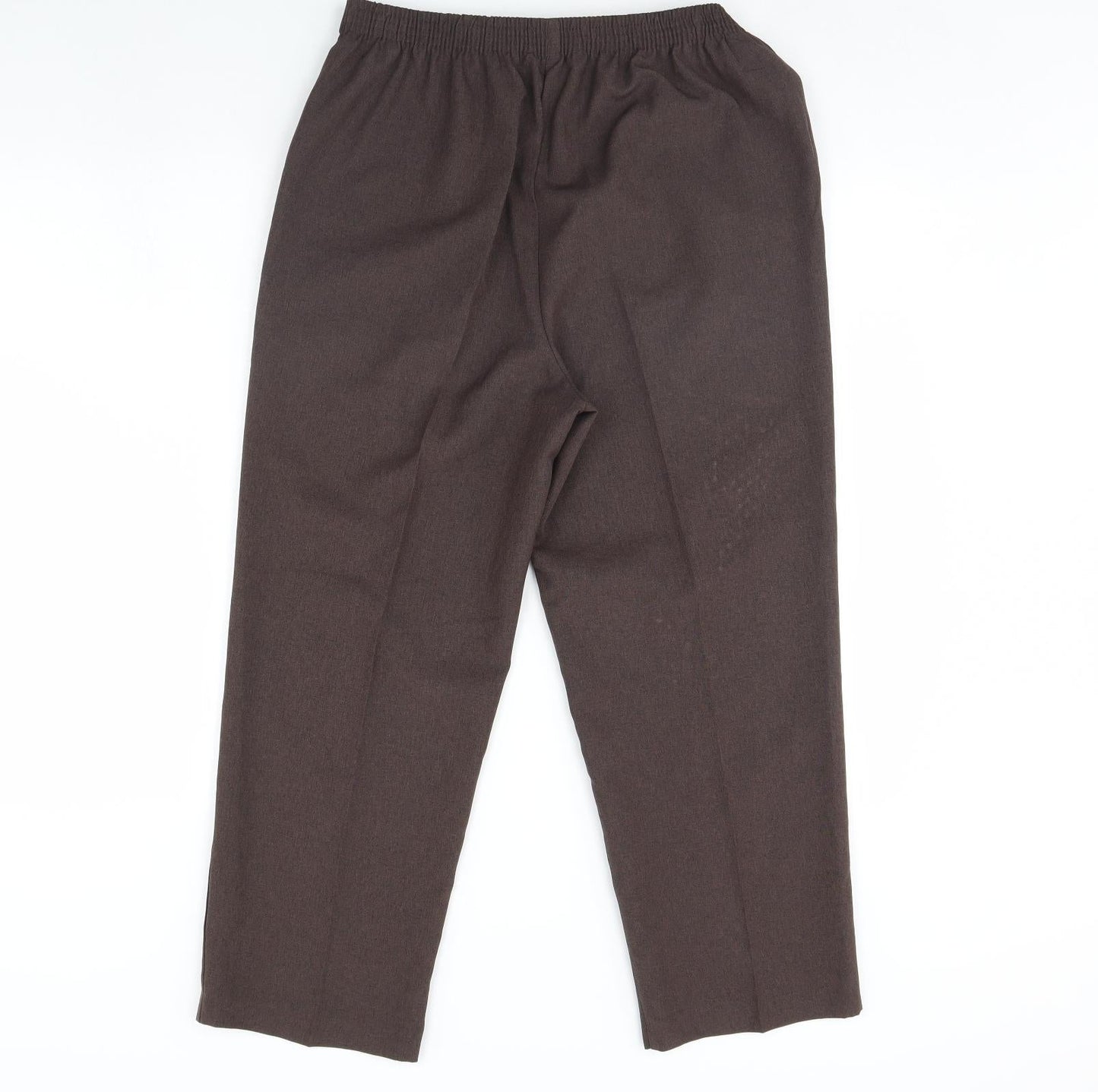 BM Womens Brown   Trousers  Size 12 L28 in