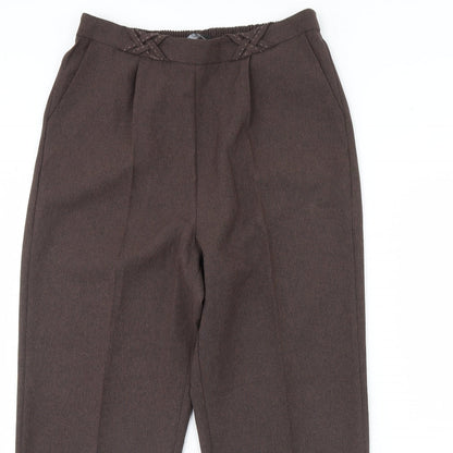 BM Womens Brown   Trousers  Size 12 L28 in