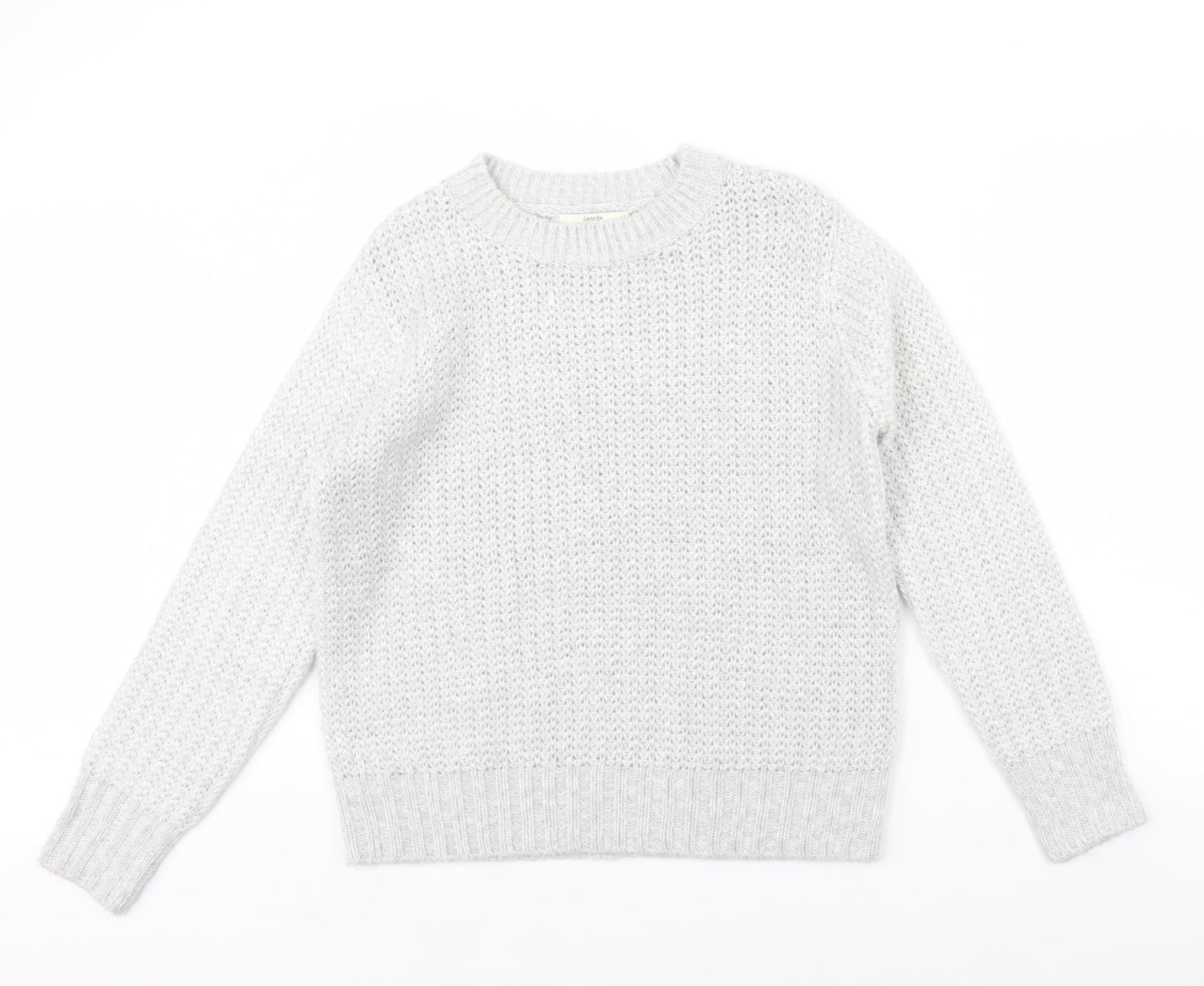 George Womens Grey   Pullover Jumper Size 12