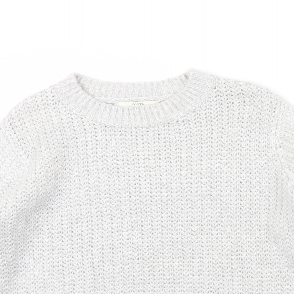 George Womens Grey   Pullover Jumper Size 12