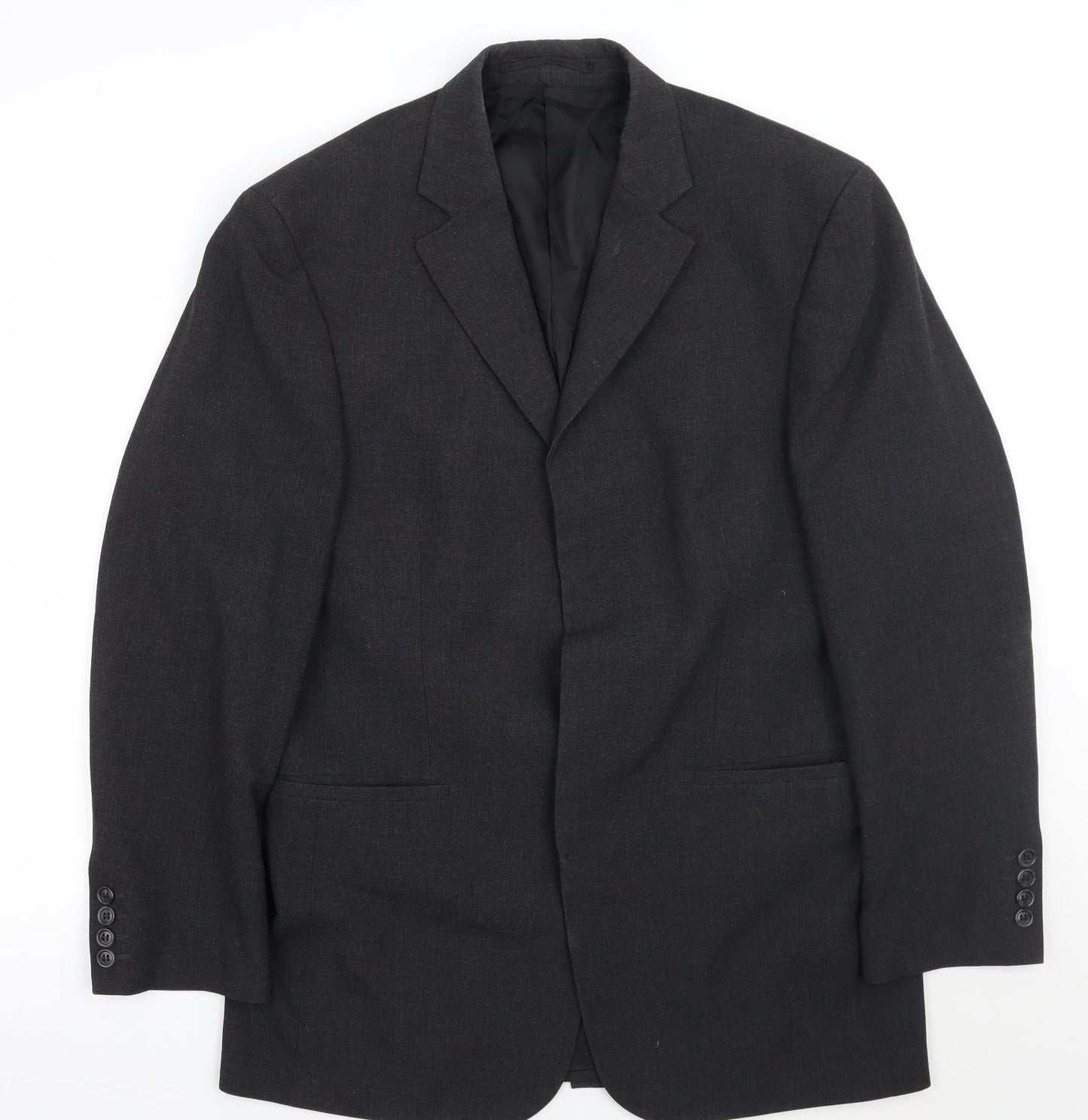 Mens UK Size 38 Blazer Regular Grey Suit Jacket
