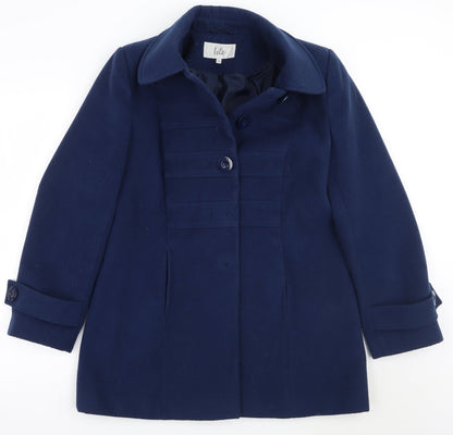 Womens UK Size 12 Isle Blue Jacket