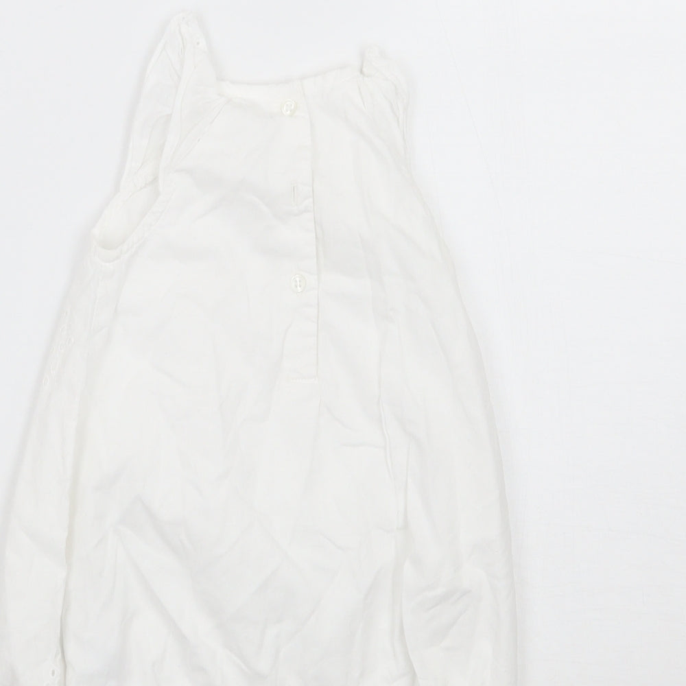 NEXT Girls White   Babygrow One-Piece Size 0-3 Months