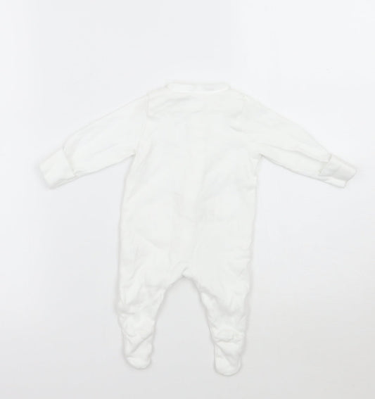 TU Baby White   Babygrow One-Piece Size Newborn