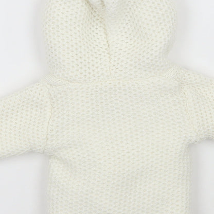 Early days Girls White   Jacket Coatigan Size 0-3 Months