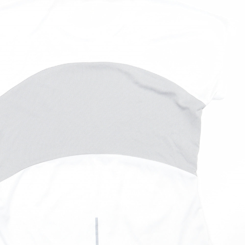 sundried Womens White   Basic T-Shirt Size L