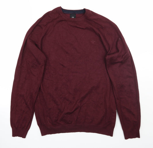 River Island Mens Purple   Pullover Jumper Size M