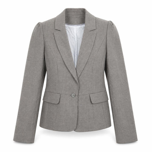 Womens UK Size 10 Warehouse Regular Brown Suit Jacket