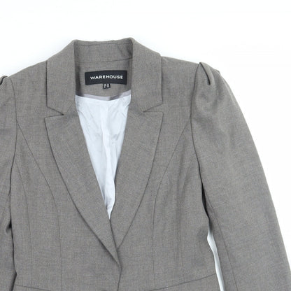 Warehouse Womens Brown   Jacket Suit Jacket Size 10