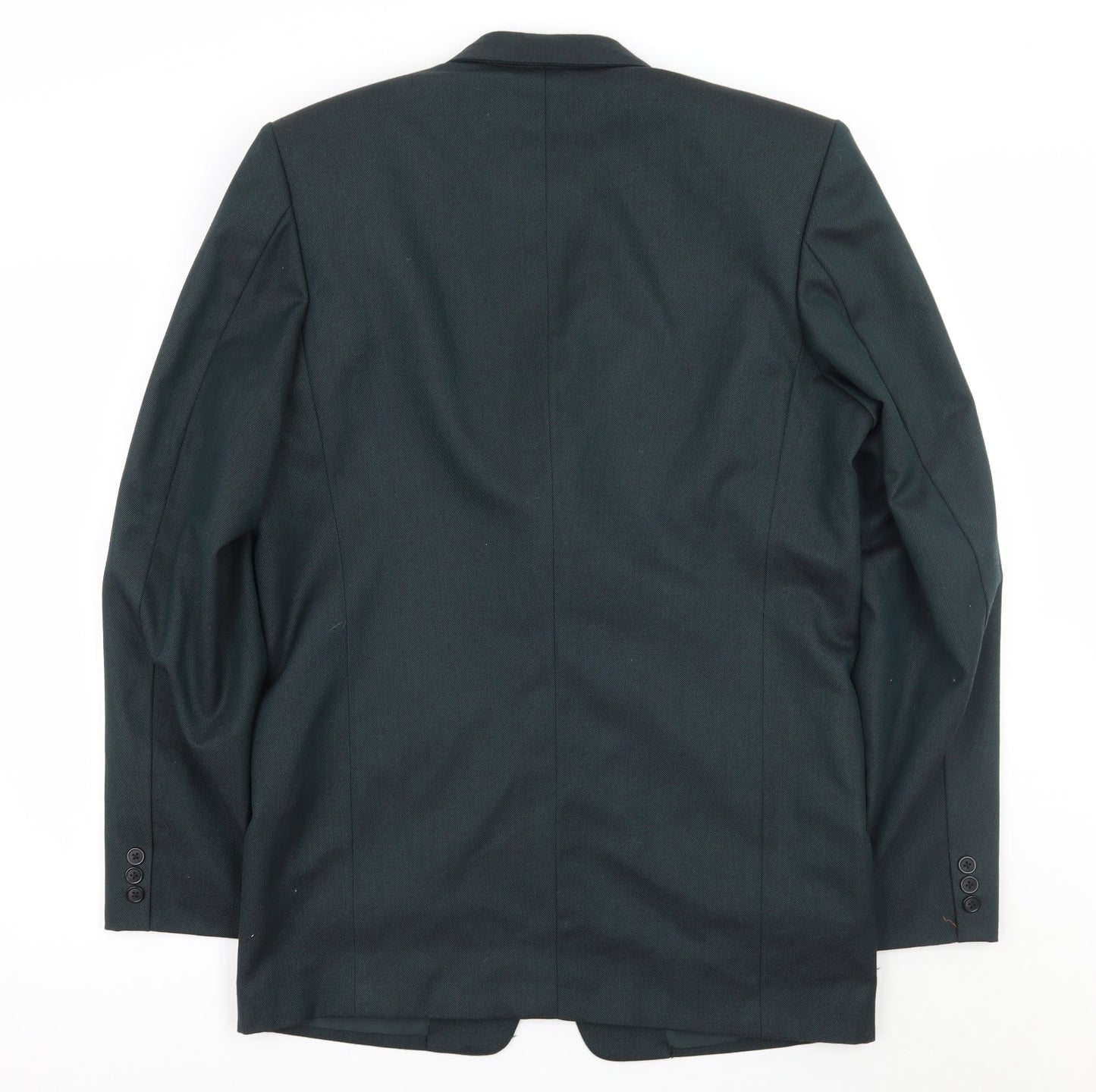 Mens UK Size 36 Preworn Regular Green Suit Jacket