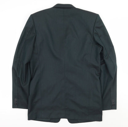 Mens UK Size 36 Preworn Regular Green Suit Jacket