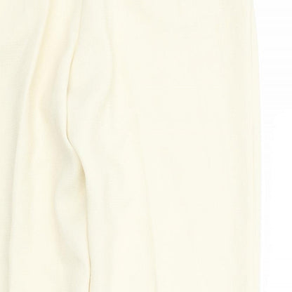 Topshop Womens Beige   Trousers  Size 10 L27 in