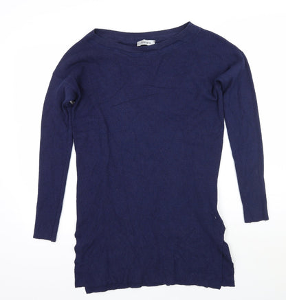 Womens UK Size M Alexandra Blue Pullover Jumper