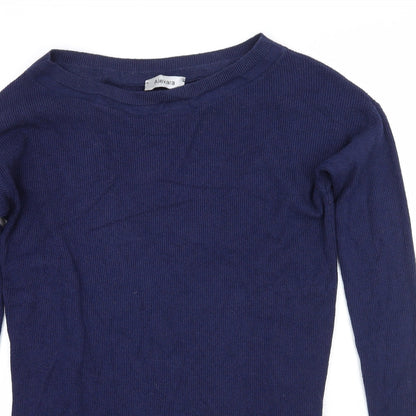 Womens UK Size M Alexandra Blue Pullover Jumper