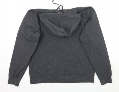 Port & Company Womens Grey   Pullover Hoodie Size M