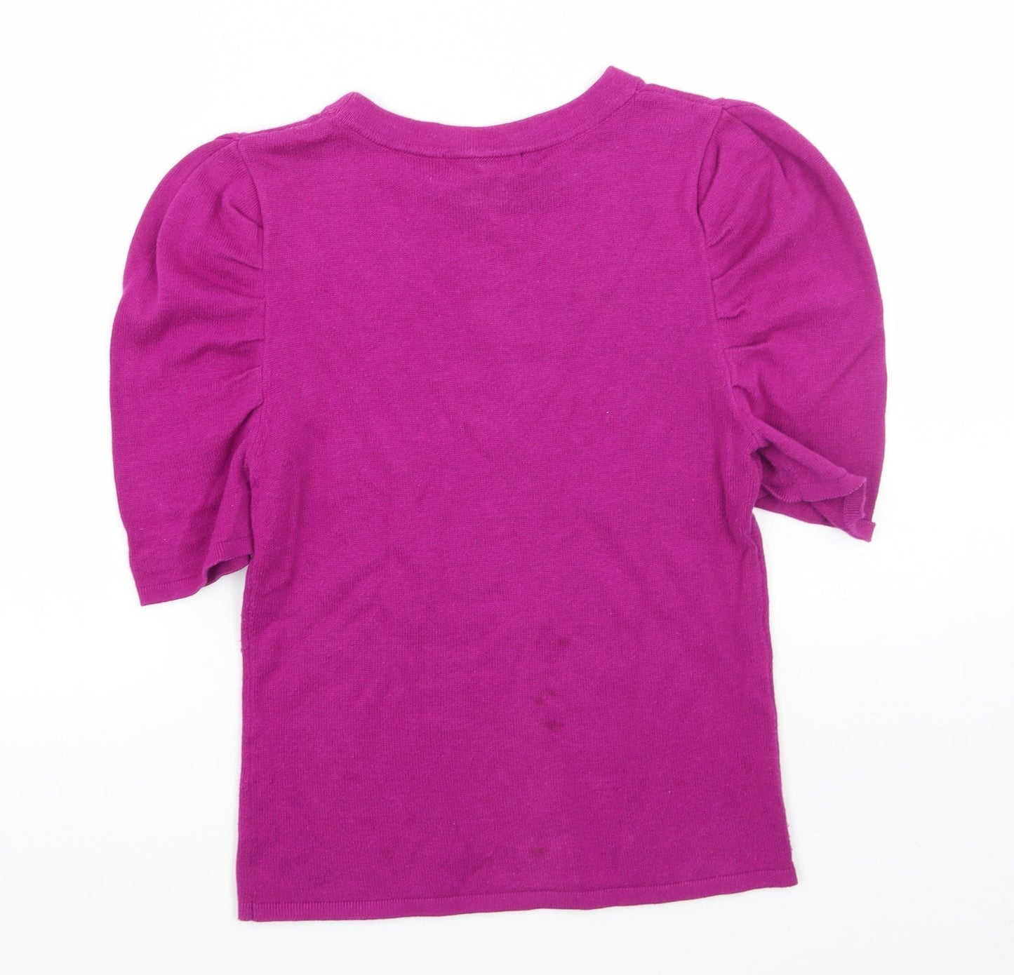 Womens UK Size M Forever21 Purple Basic T-Shirt