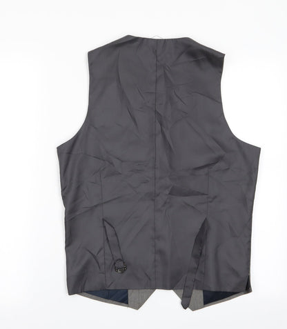 Mens UK Size S Cedar Wood State Grey Gilet