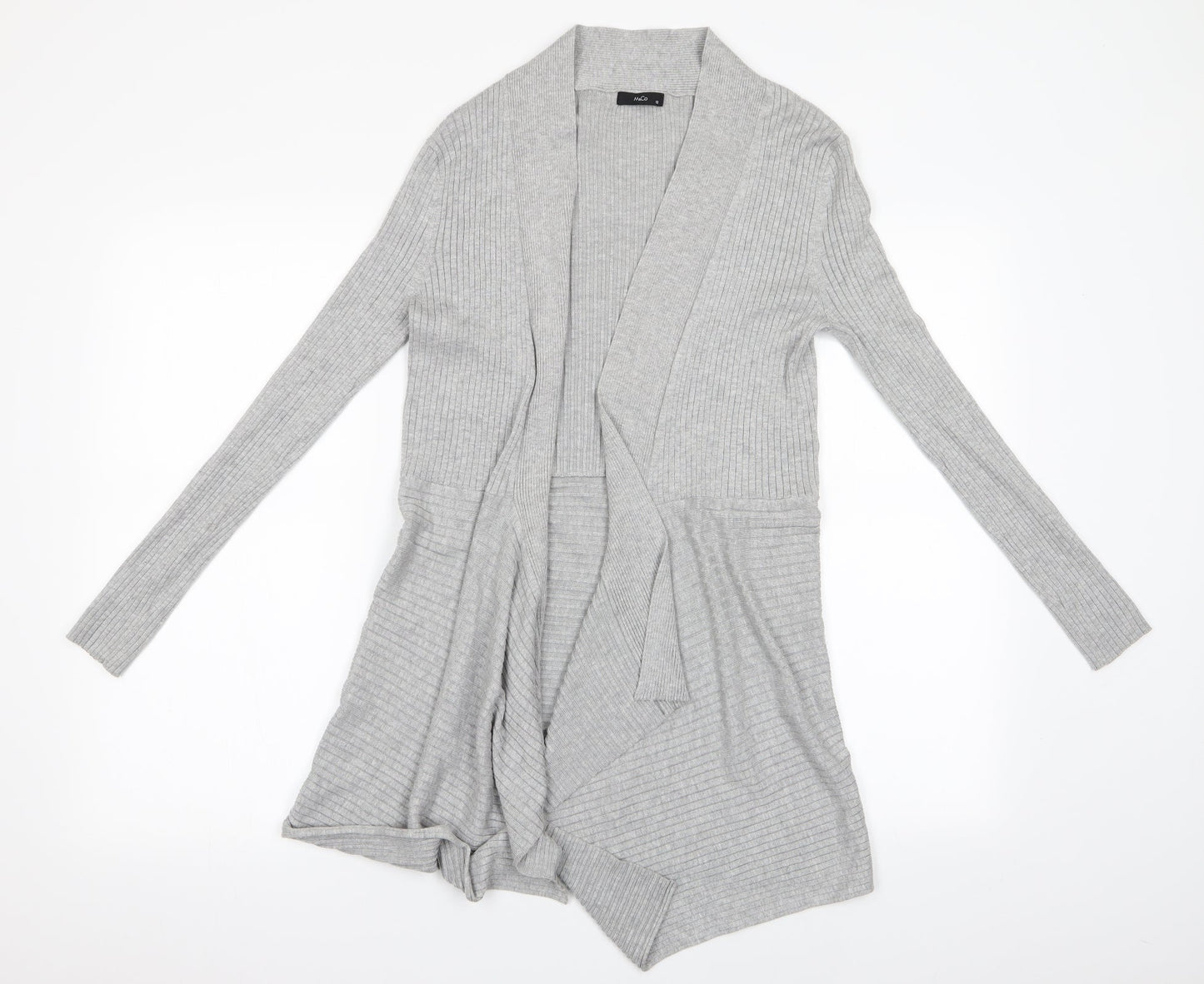 Womens UK Size 12 M&Co Grey Cardigan Jumper