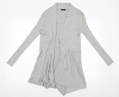 Womens UK Size 12 M&Co Grey Cardigan Jumper