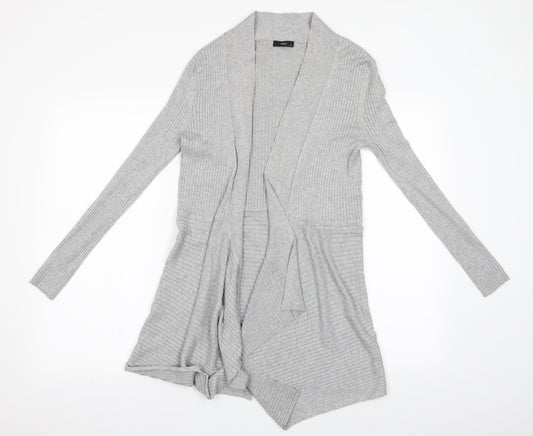 Womens UK Size 12 M&Co Grey Cardigan Jumper
