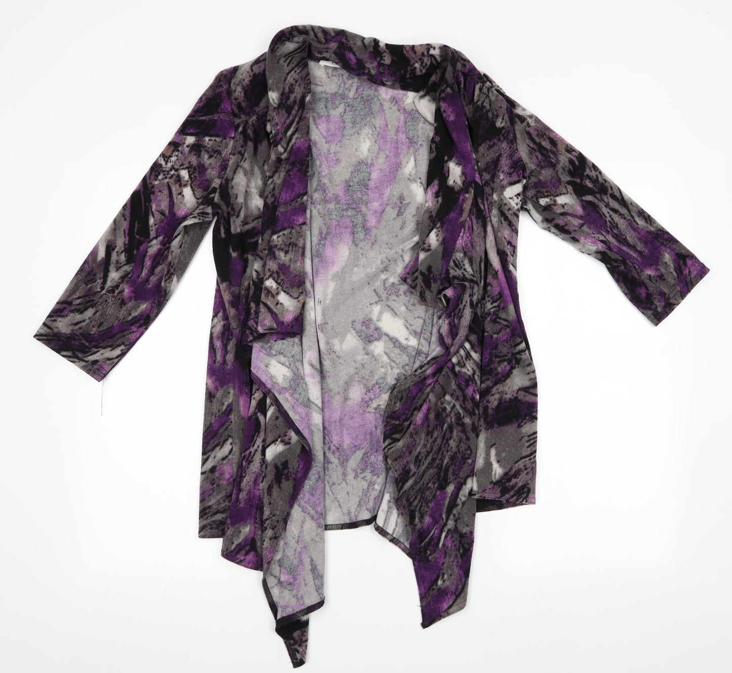 Classics Womens Purple   Cardigan Jumper Size S  - Waterf