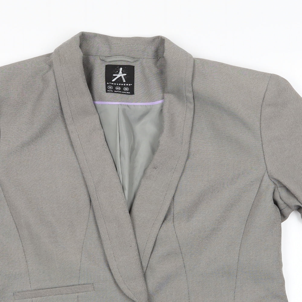 Atmosphere Womens Green   Jacket Suit Jacket Size 12