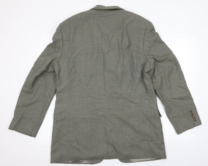 Mens UK Size M Marks and Spencer Green Jacket