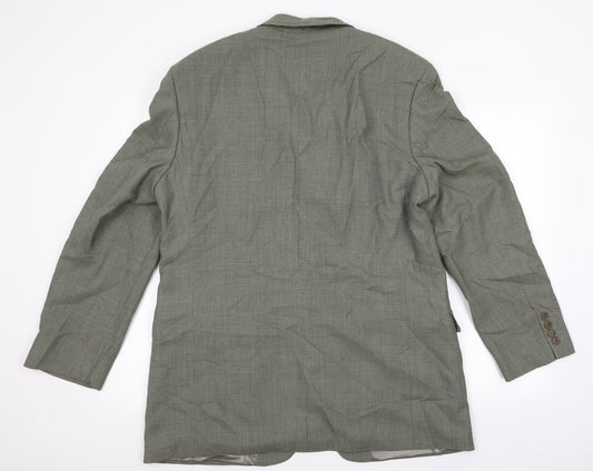 Mens UK Size M Marks and Spencer Green Jacket