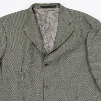 Mens UK Size M Marks and Spencer Green Jacket