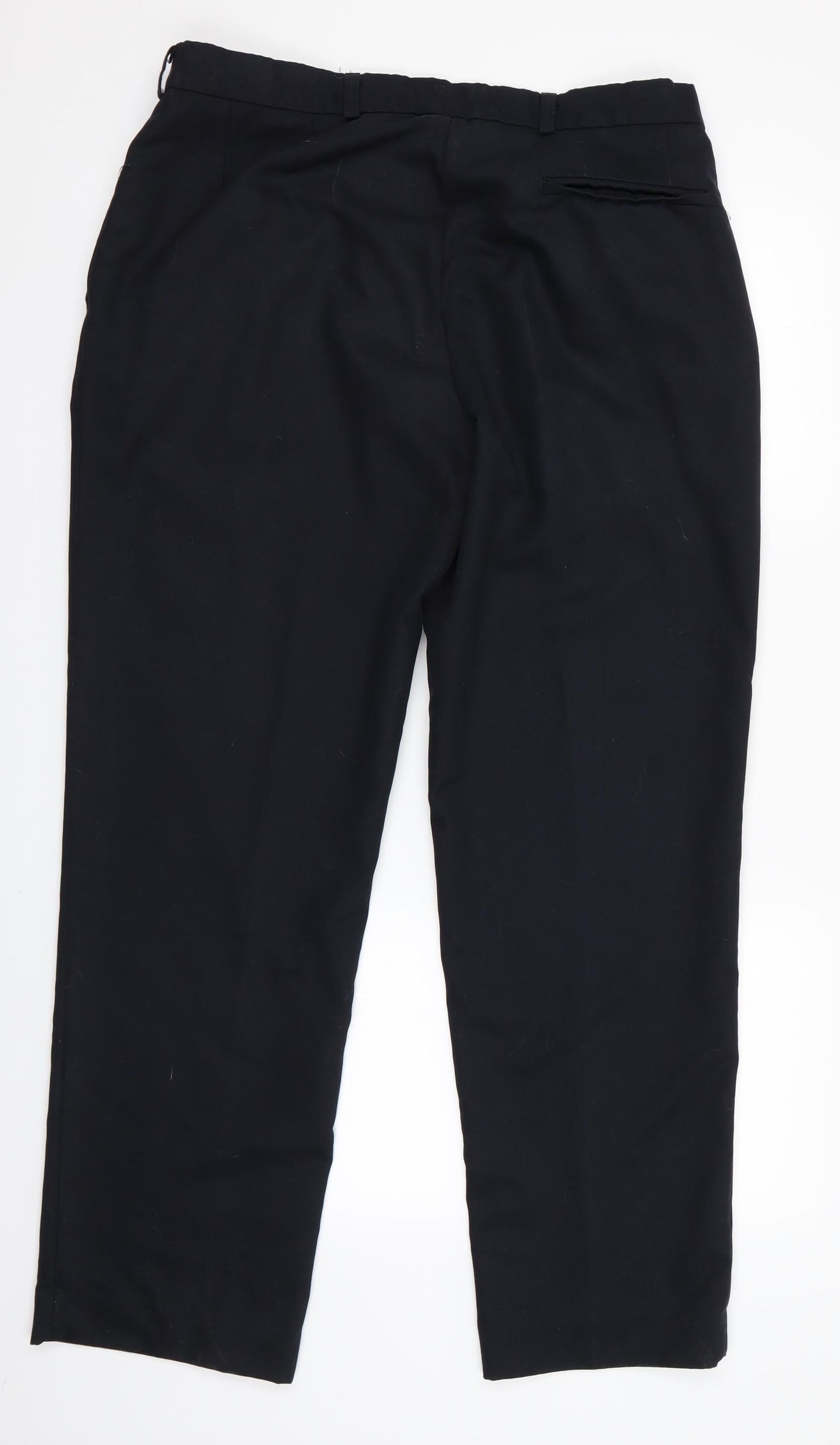 Florence and  Mens Black   Trousers  Size 34 in L31 in